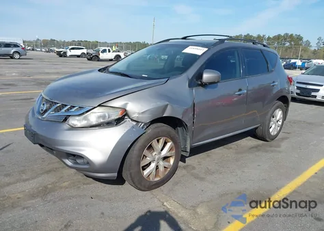 2012 Nissan Murano Sl from USA, damaged, VIN JN8AZ1MW9CW209533